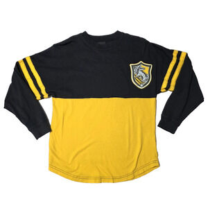 Hufflepuff Spirit Jersey XS Harry Potter Universal Studios Wizarding World Crest